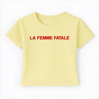 la femme fatale Baby Tee - Lolita Sinz