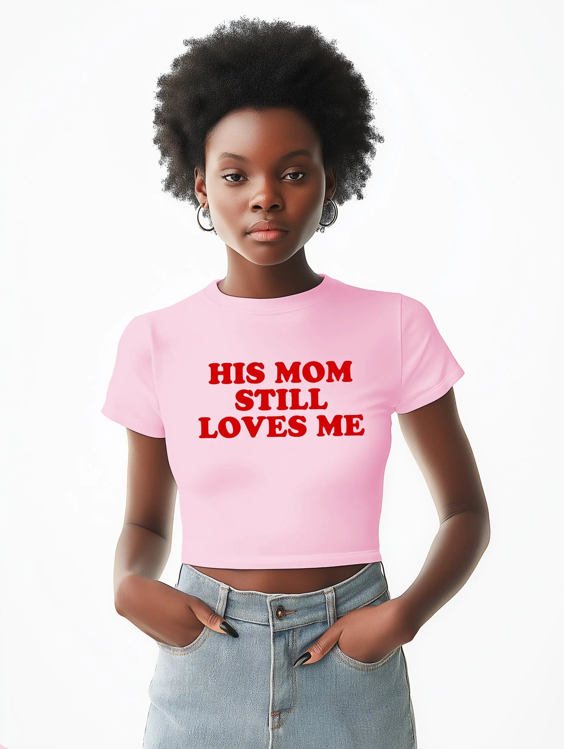 his mom still loves me Baby Tee Lolita Sinz Mein Shop