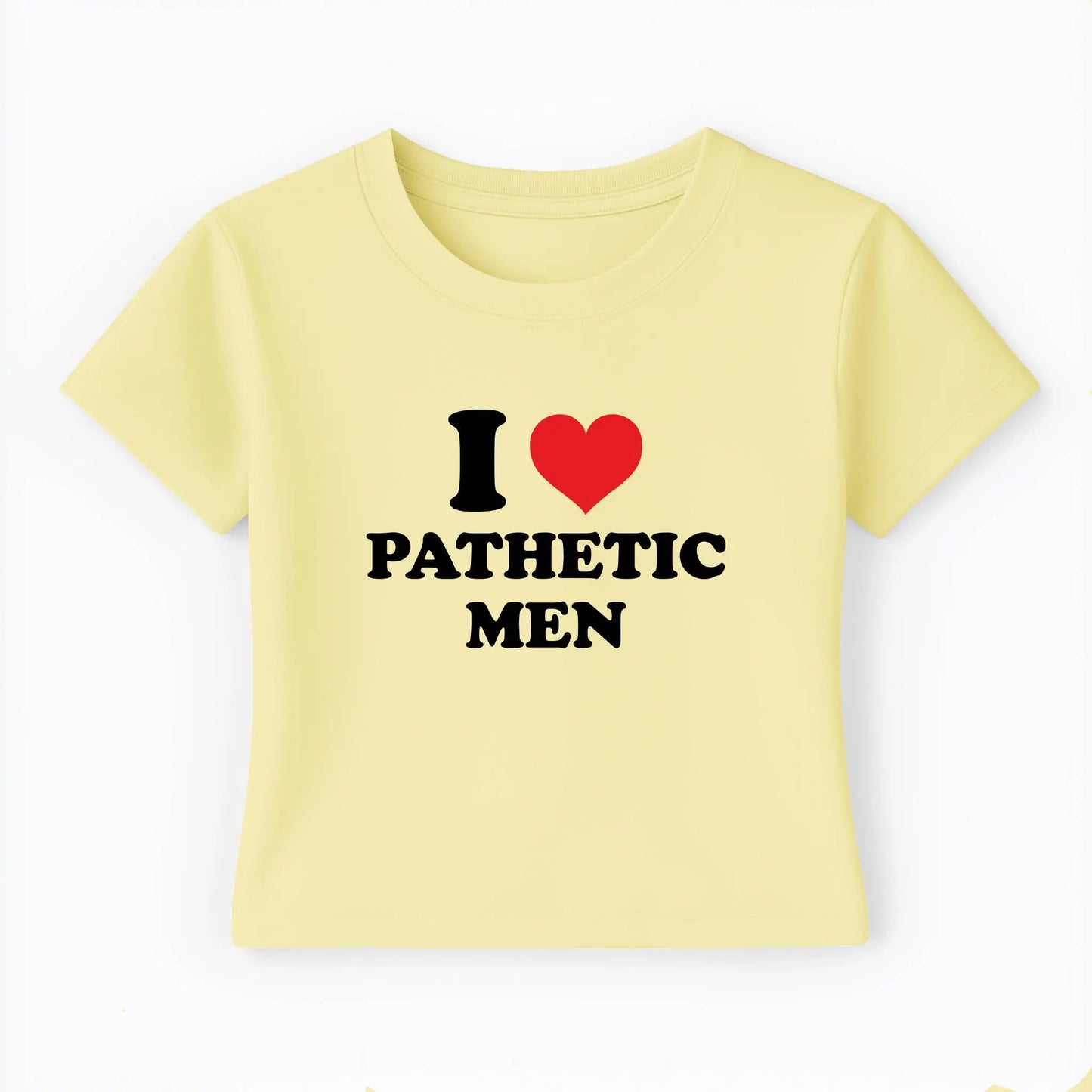 I love pathetic men Baby Tee Lolita Sinz Mein Shop