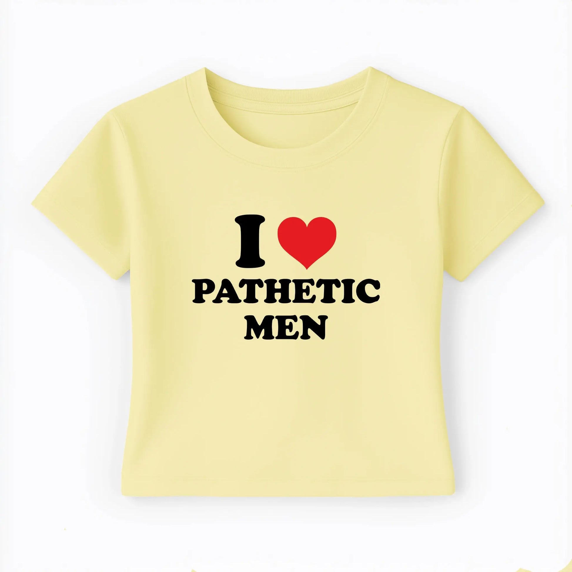 I love pathetic men Baby Tee Lolita Sinz Mein Shop