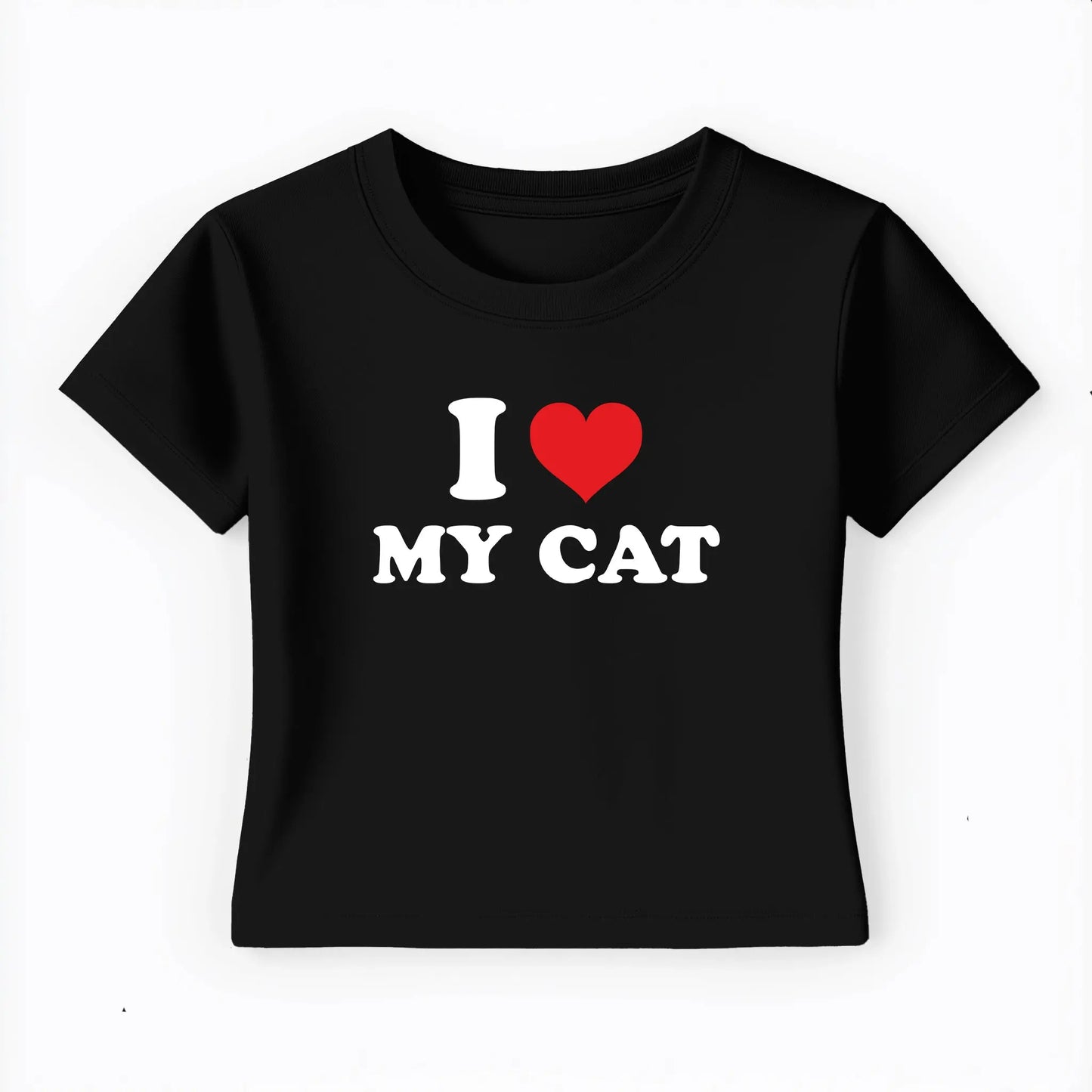 I love my cat Baby Tee Lolita Sinz Mein Shop