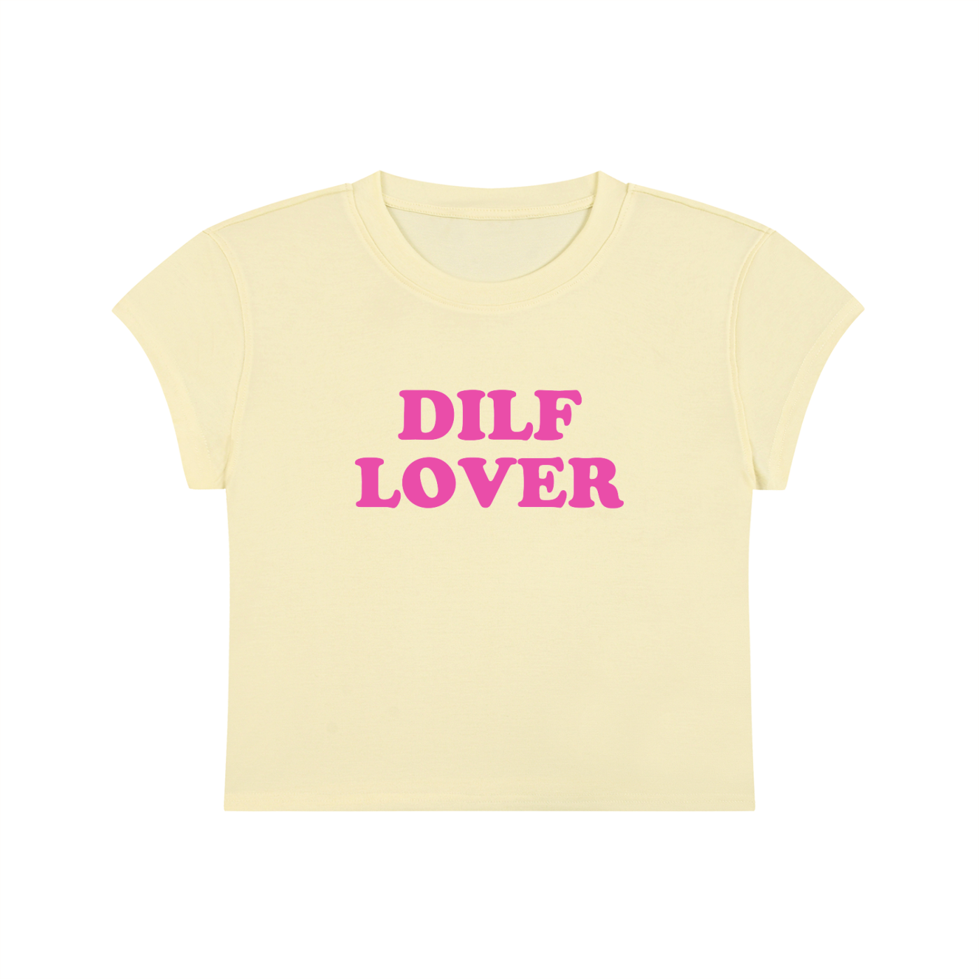 Dilf Lover Cropped T-Shirt