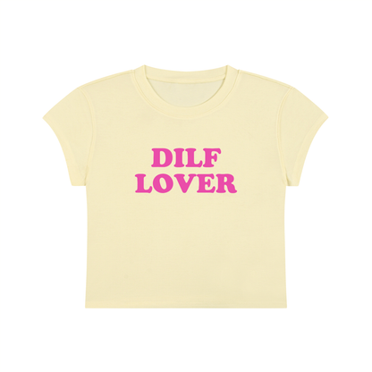 Dilf Lover Cropped T-Shirt