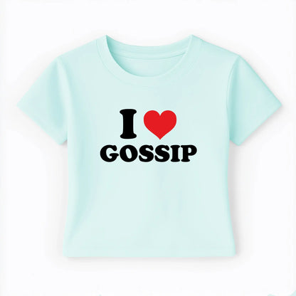 I love gossip Baby Tee Lolita Sinz Mein Shop