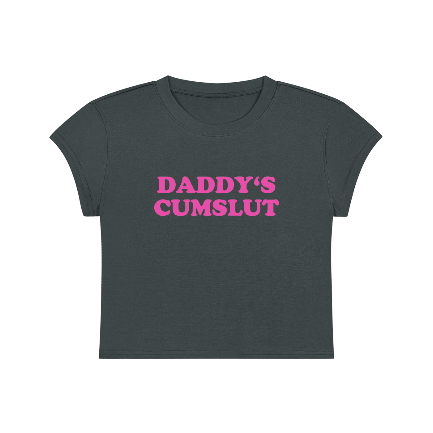 Daddy's Cumslut Cropped T-Shirt