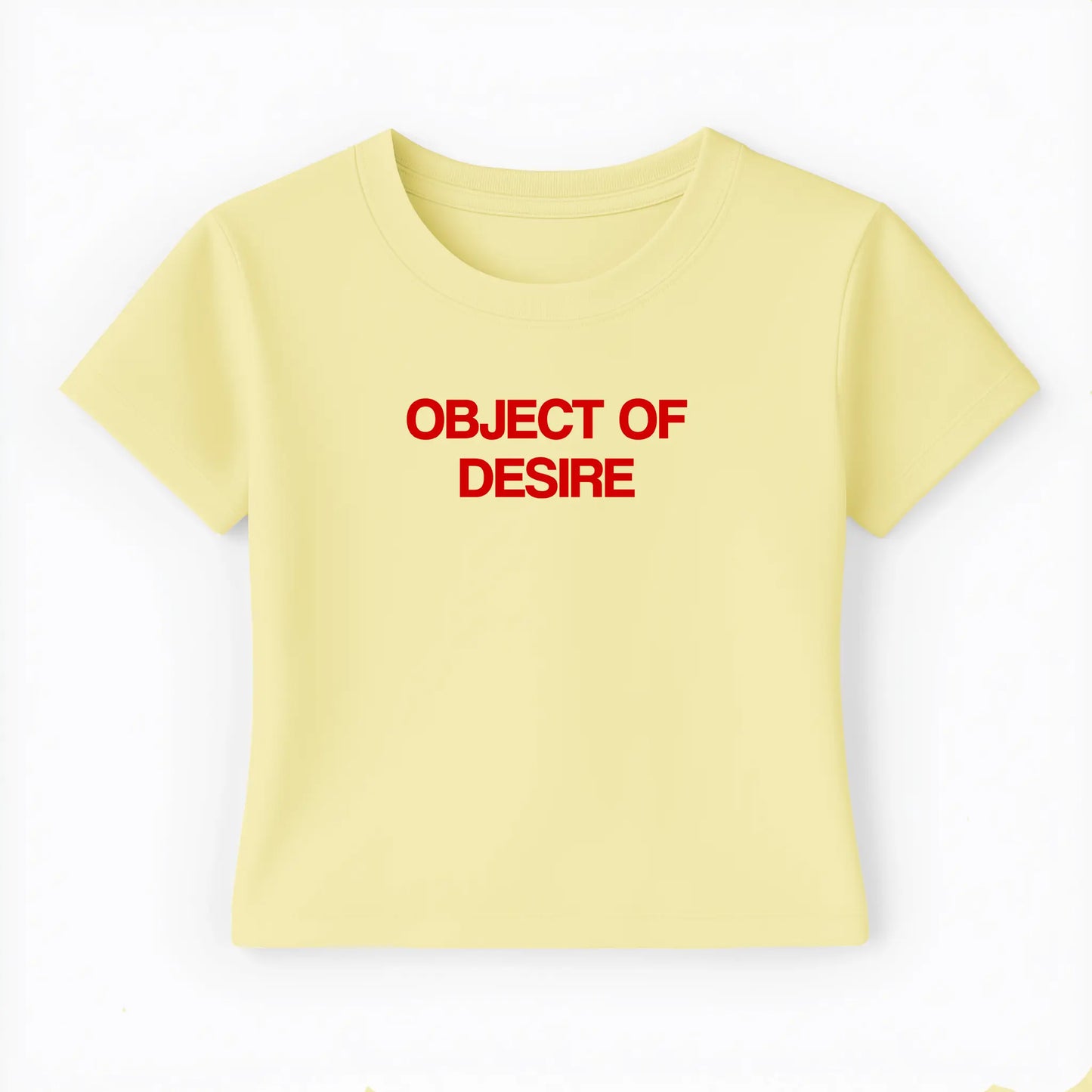 object of desire Baby Tee - Lolita Sinz