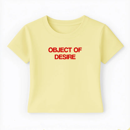 object of desire Baby Tee - Lolita Sinz
