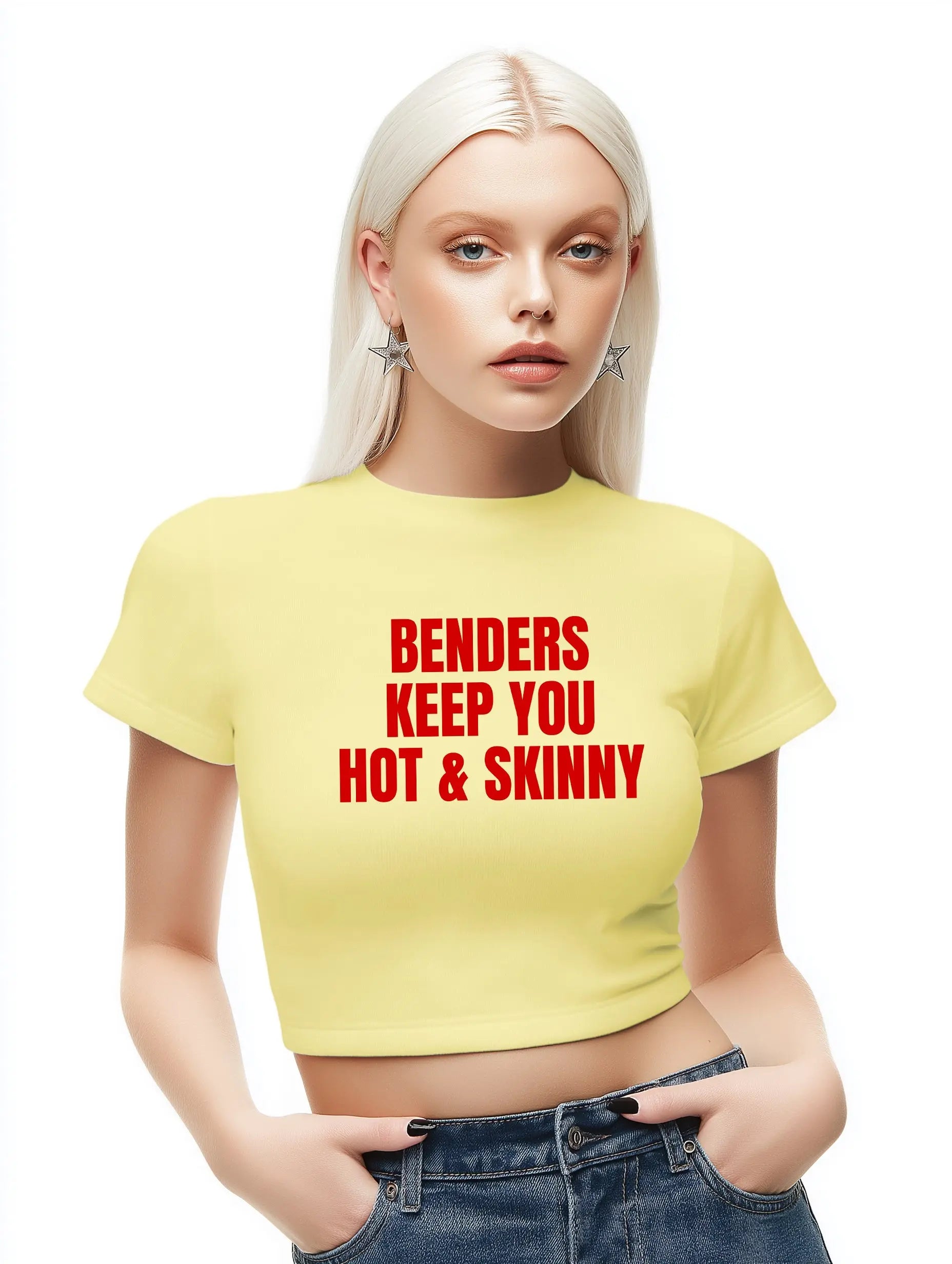 benders keep you hot and skinny Baby Tee Lolita Sinz Mein Shop