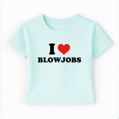 I love blowjobs Baby Tee Lolita Sinz Mein Shop