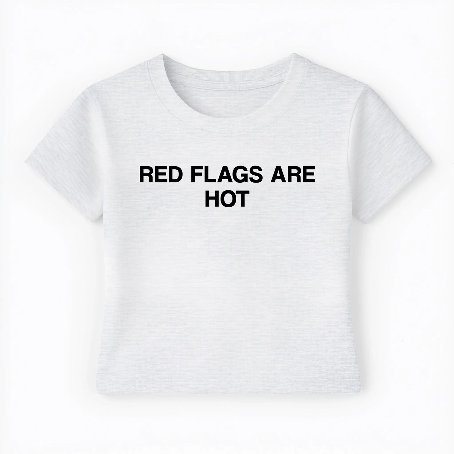 red flags are hot Baby Tee - Lolita Sinz