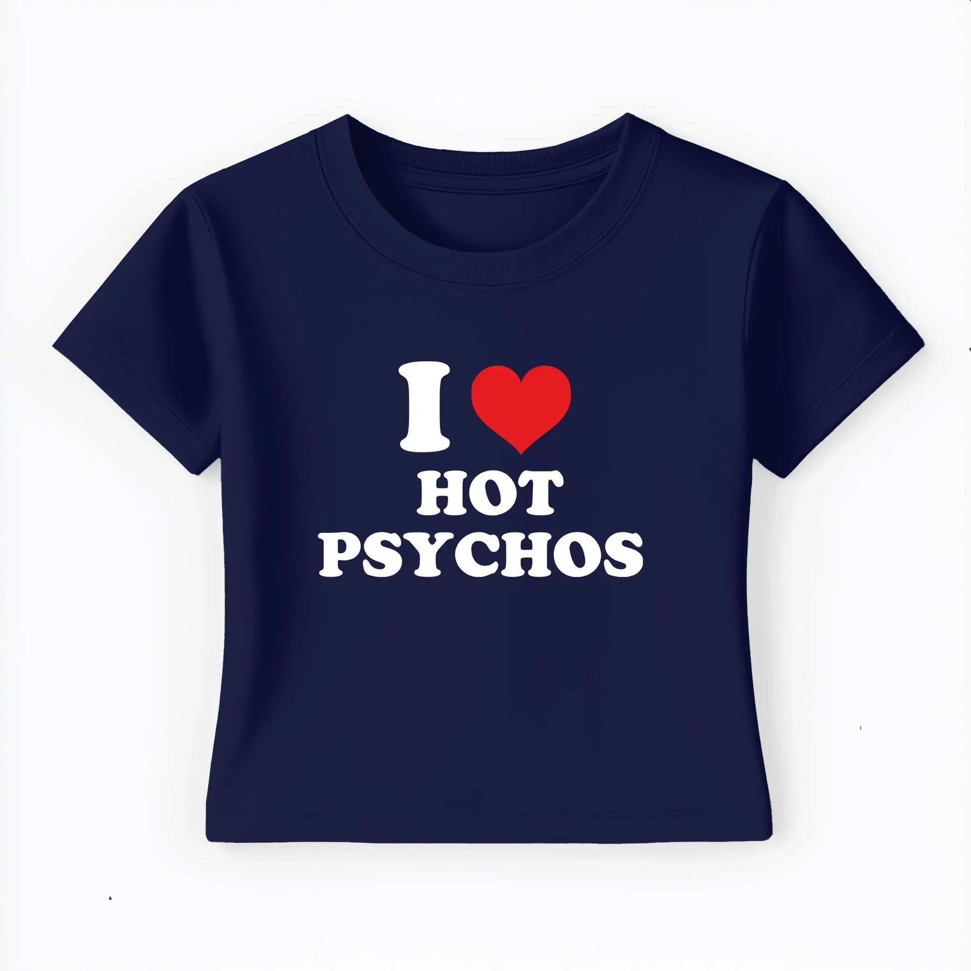I love hot psychos Baby Tee Lolita Sinz Mein Shop