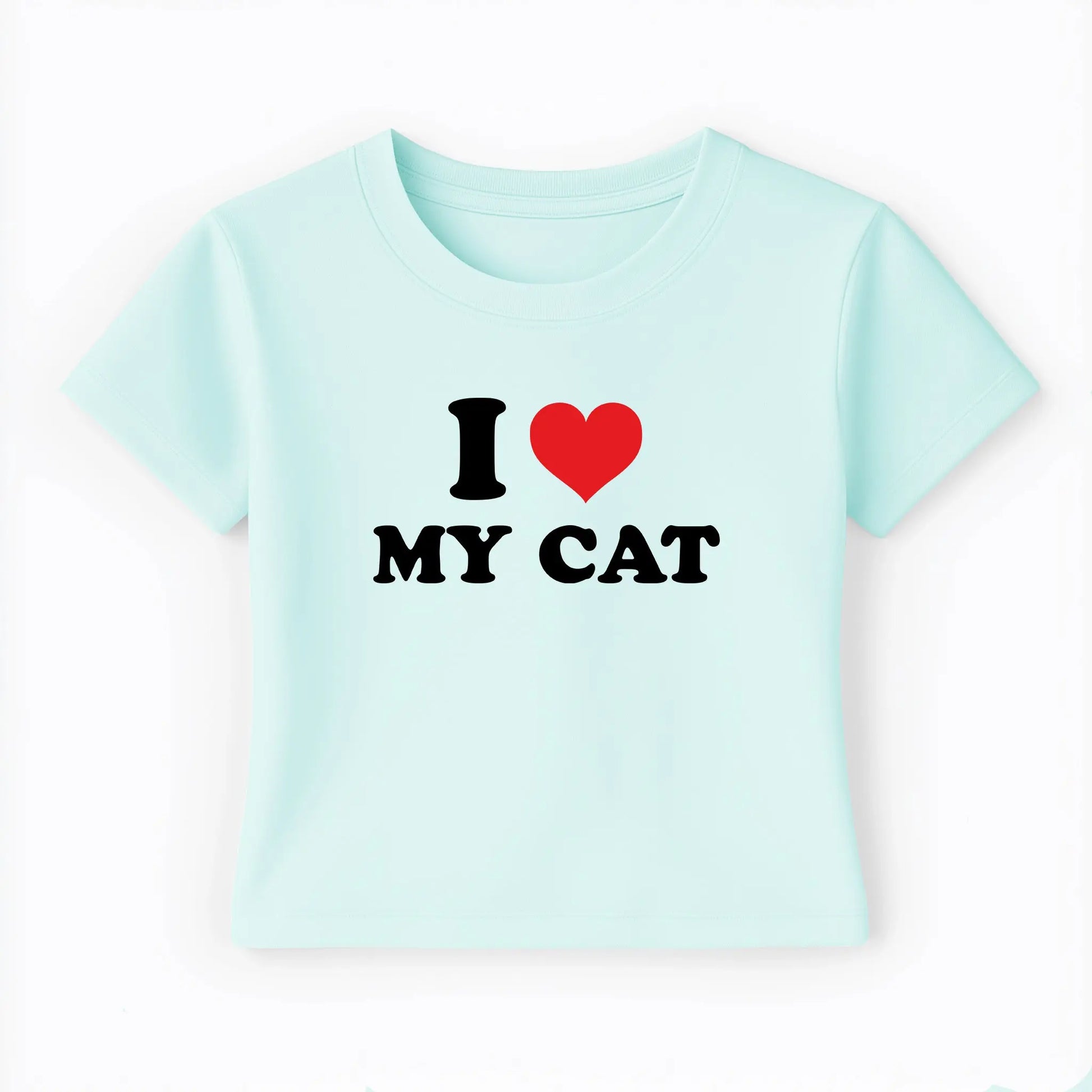 I love my cat Baby Tee Lolita Sinz Mein Shop