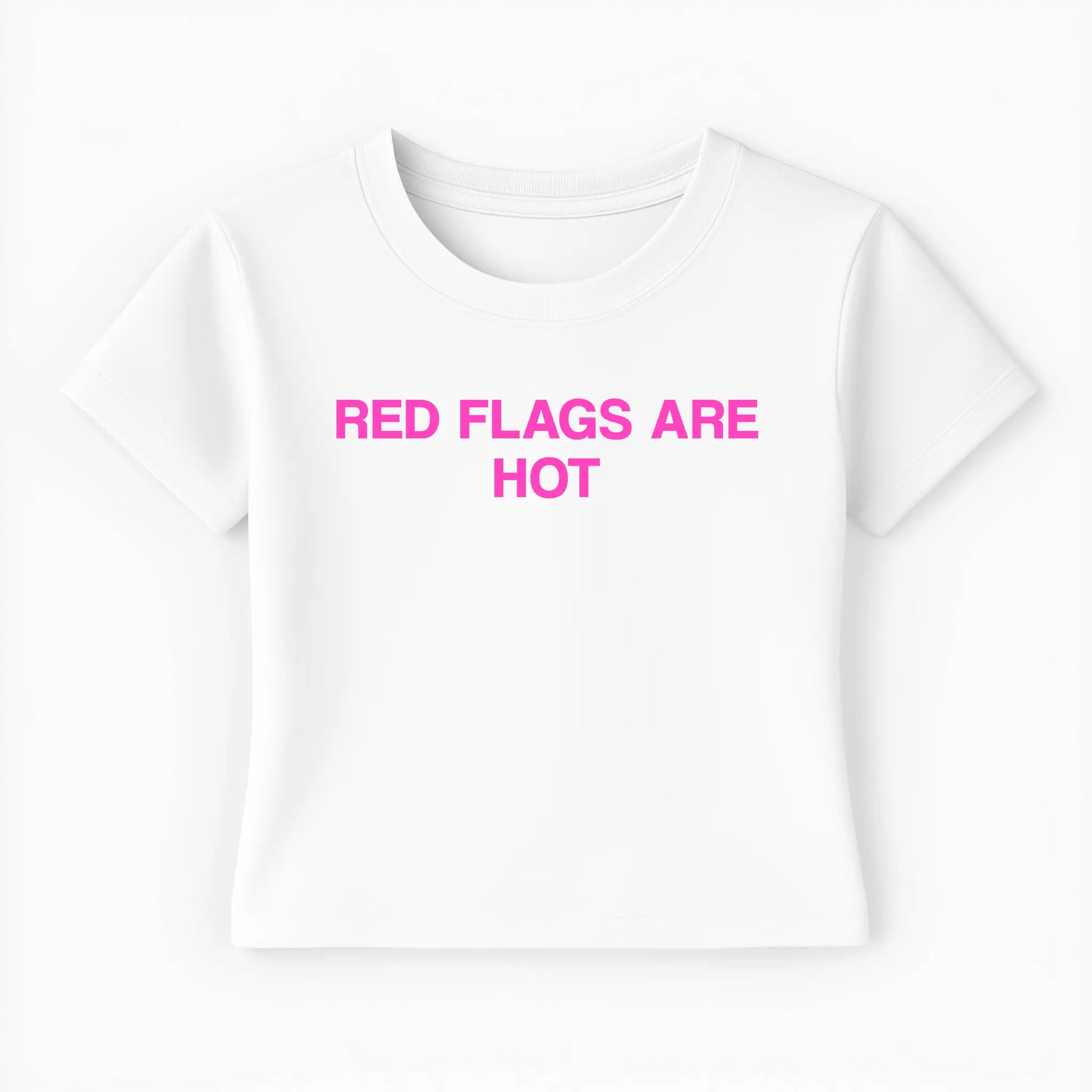 red flags are hot Baby Tee - Lolita Sinz