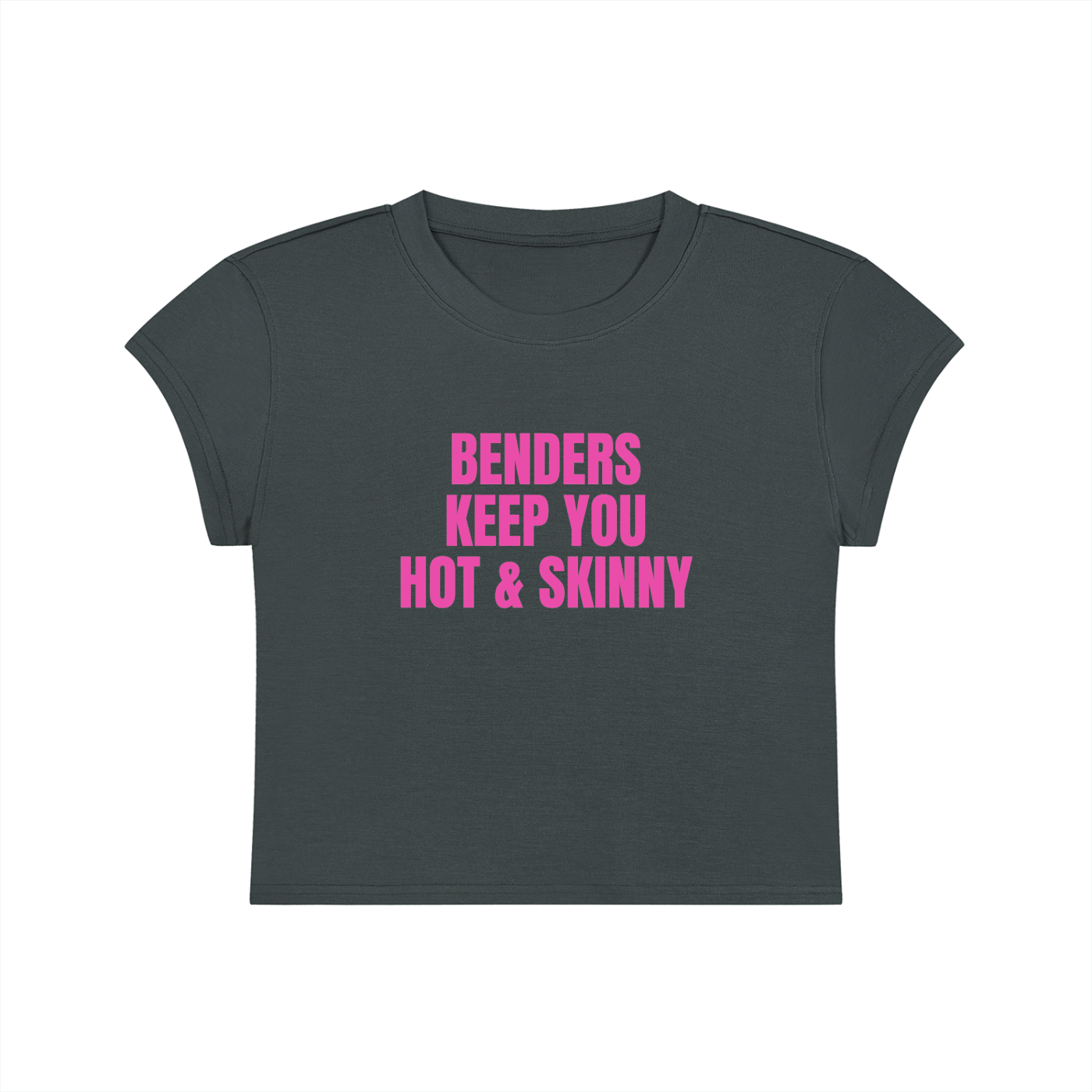 Benders Keep You Hot Andy Skinny Cropped T-Shirt