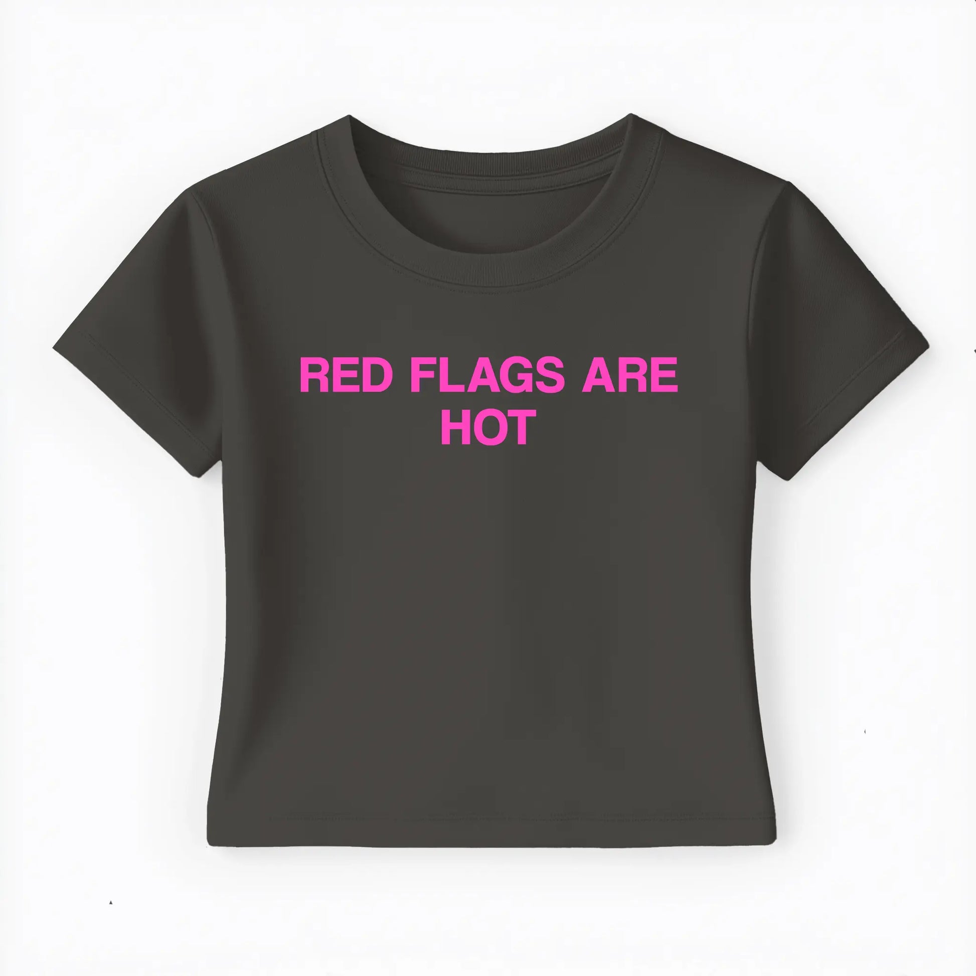 red flags are hot Baby Tee - Lolita Sinz