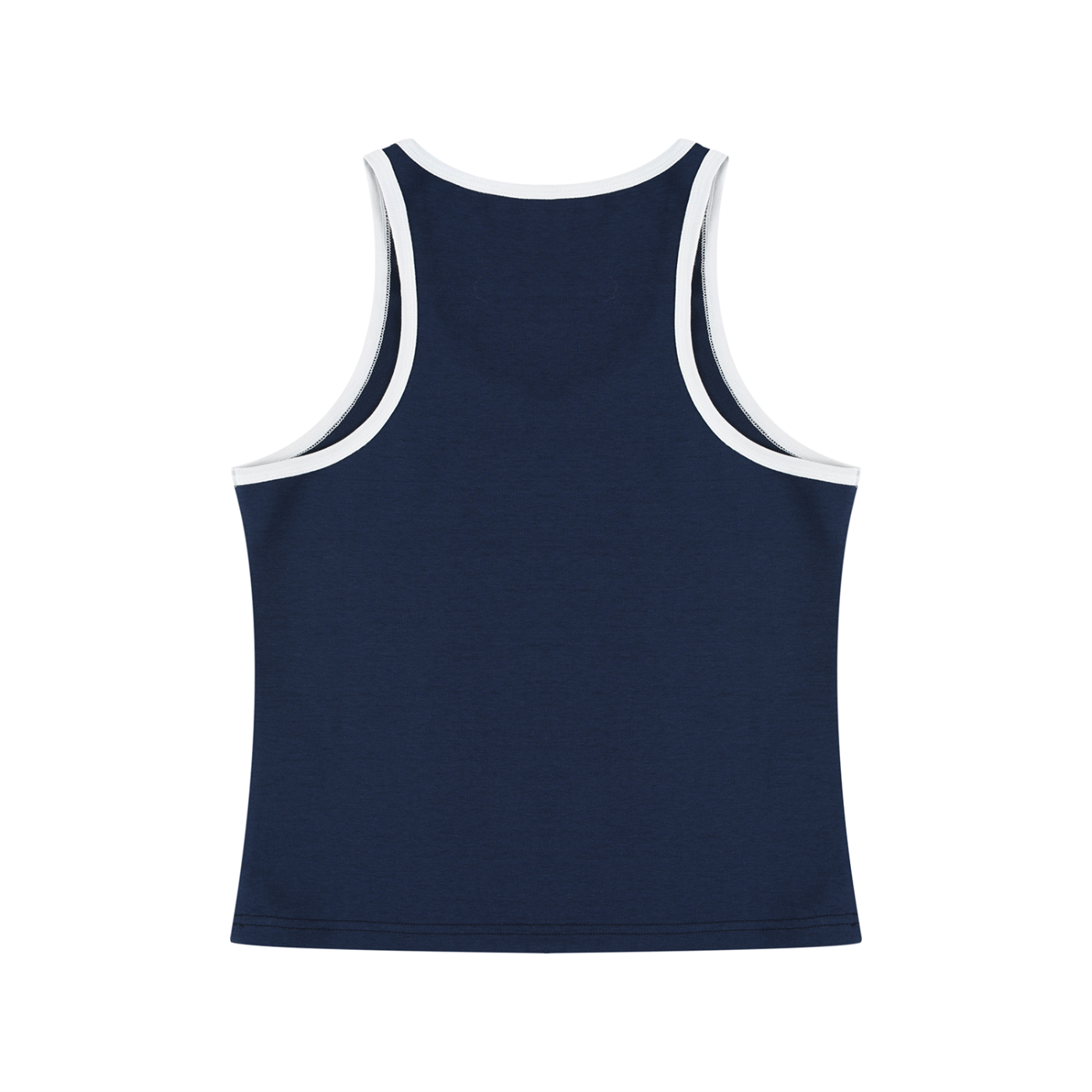 Women's Color Block Cropped Tank Top
