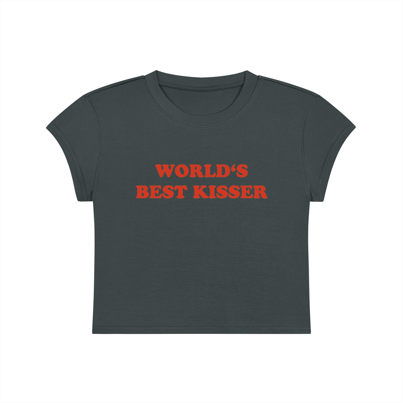 World's Best Kisser Cropped T-Shirt