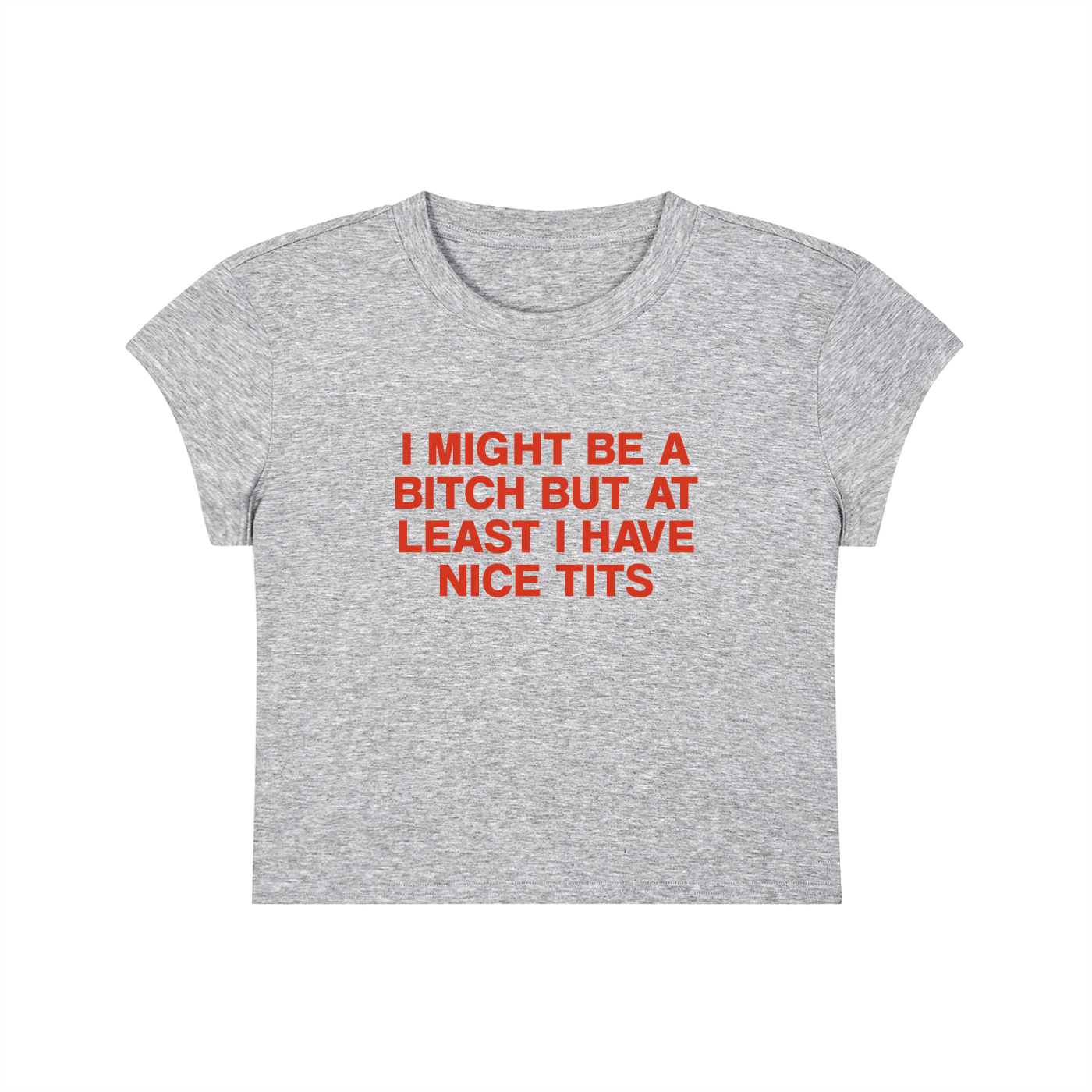 I Might Be A Bitch But At Least I'm Good At Something Cropped T-Shirt