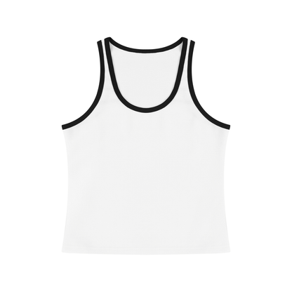 Women's Color Block Cropped Tank Top