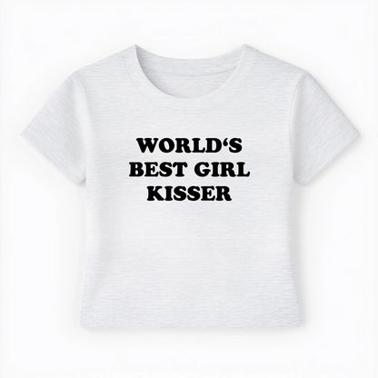 world's best girl kisser Baby Tee Lolita Sinz Mein Shop