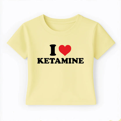 I love ketamine Baby Tee Lolita Sinz Mein Shop