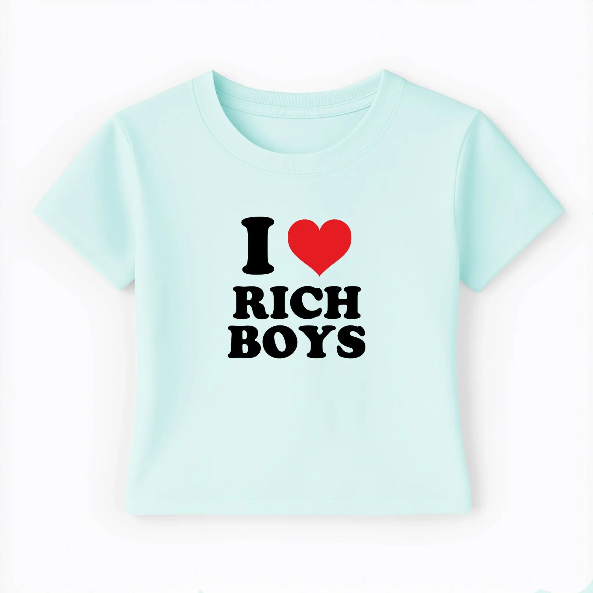 I love rich boys Baby Tee Lolita Sinz Mein Shop