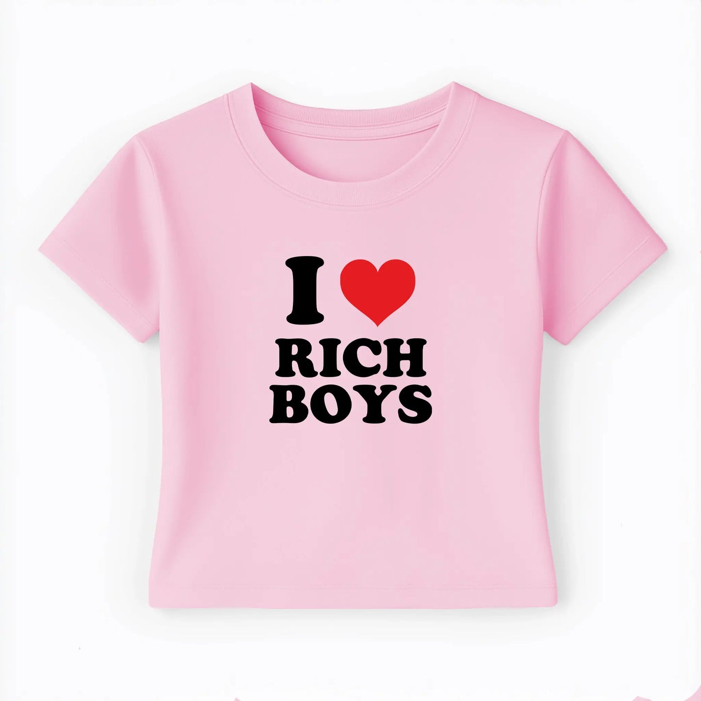 I love rich boys Baby Tee Lolita Sinz Mein Shop