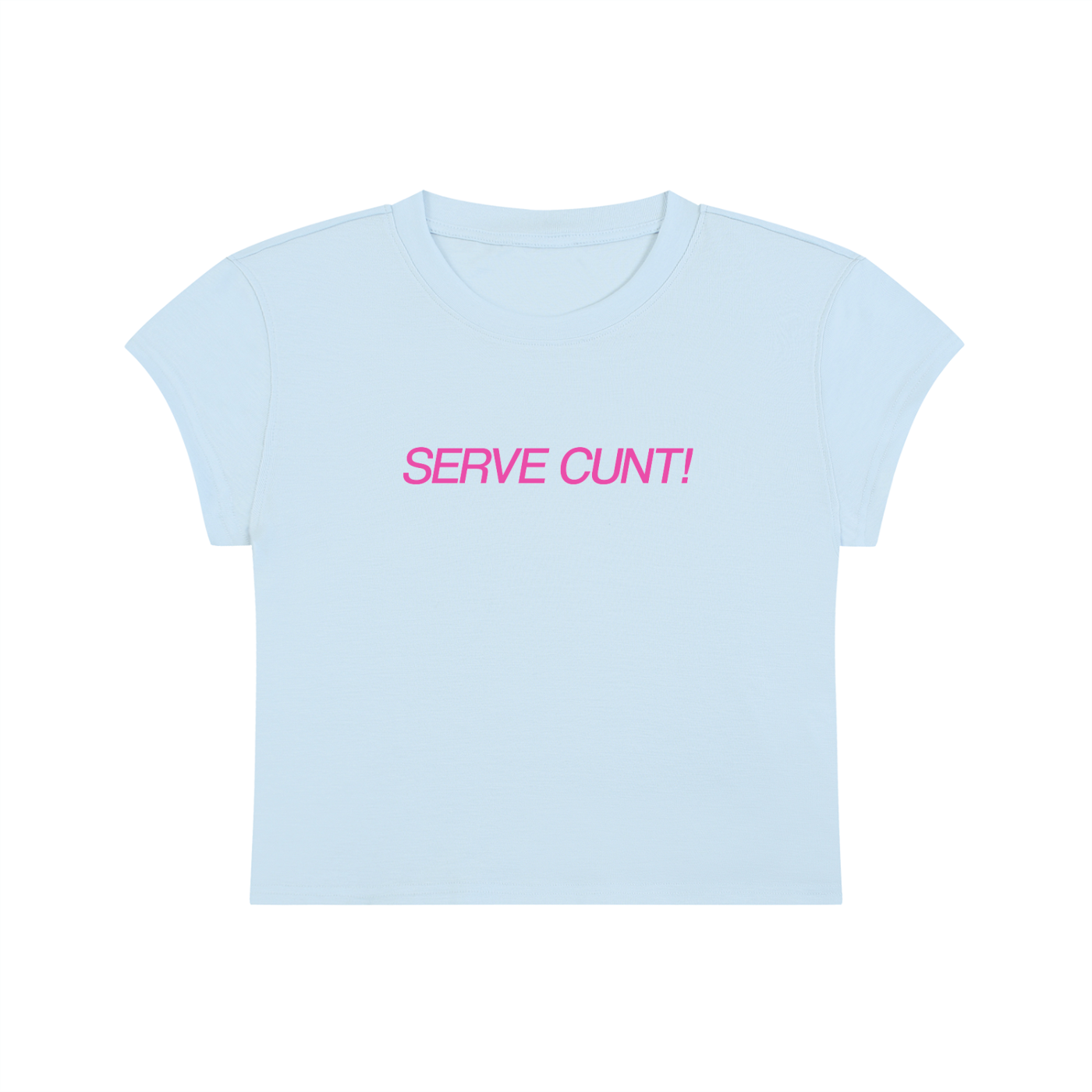 Serve Cunt Cropped T-Shirt