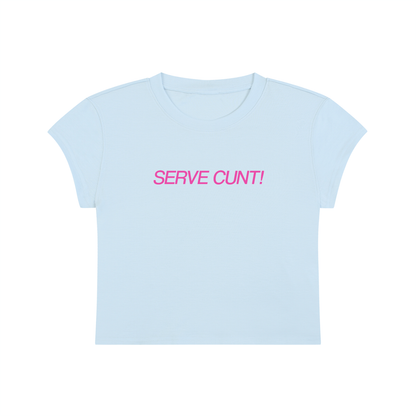 Serve Cunt Cropped T-Shirt