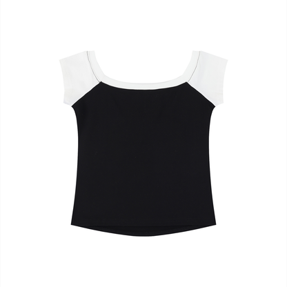 Women's Color Block Raglan Baby T-Shirt