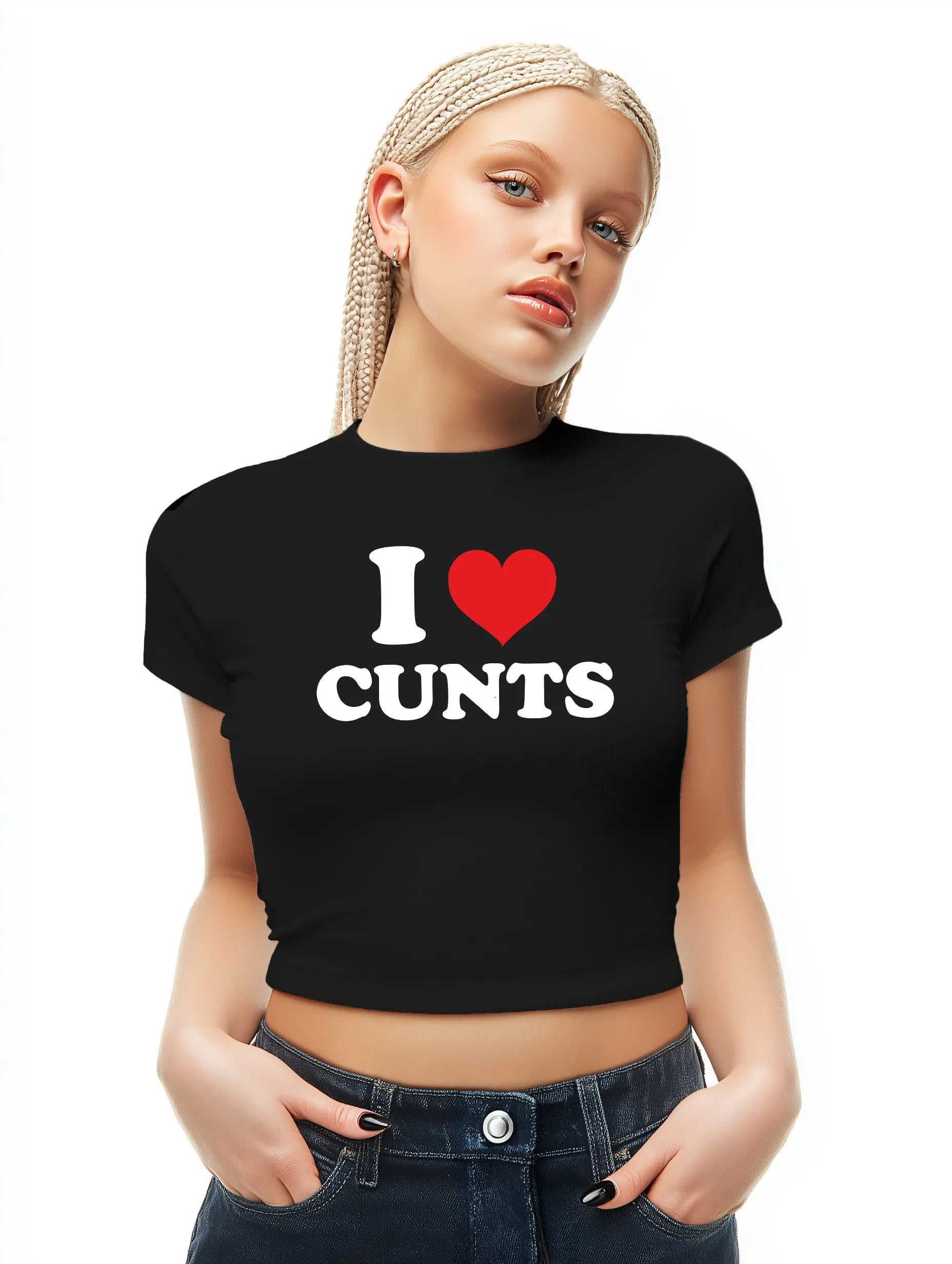 I love cunts Baby Tee - Lolita Sinz