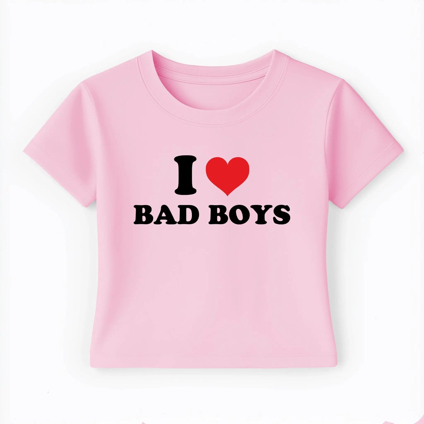I love bad boys Baby Tee Lolita Sinz Mein Shop