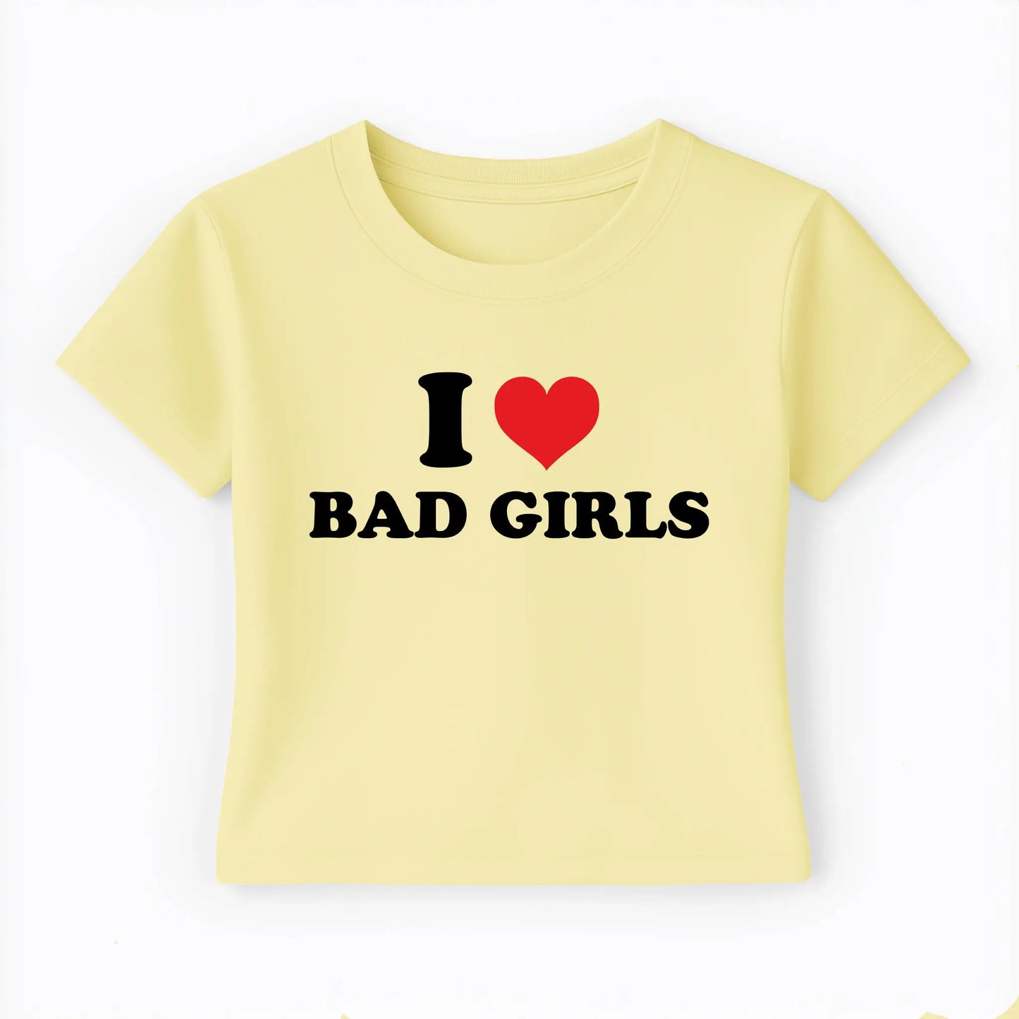 I love bad girls Baby Tee Lolita Sinz Mein Shop