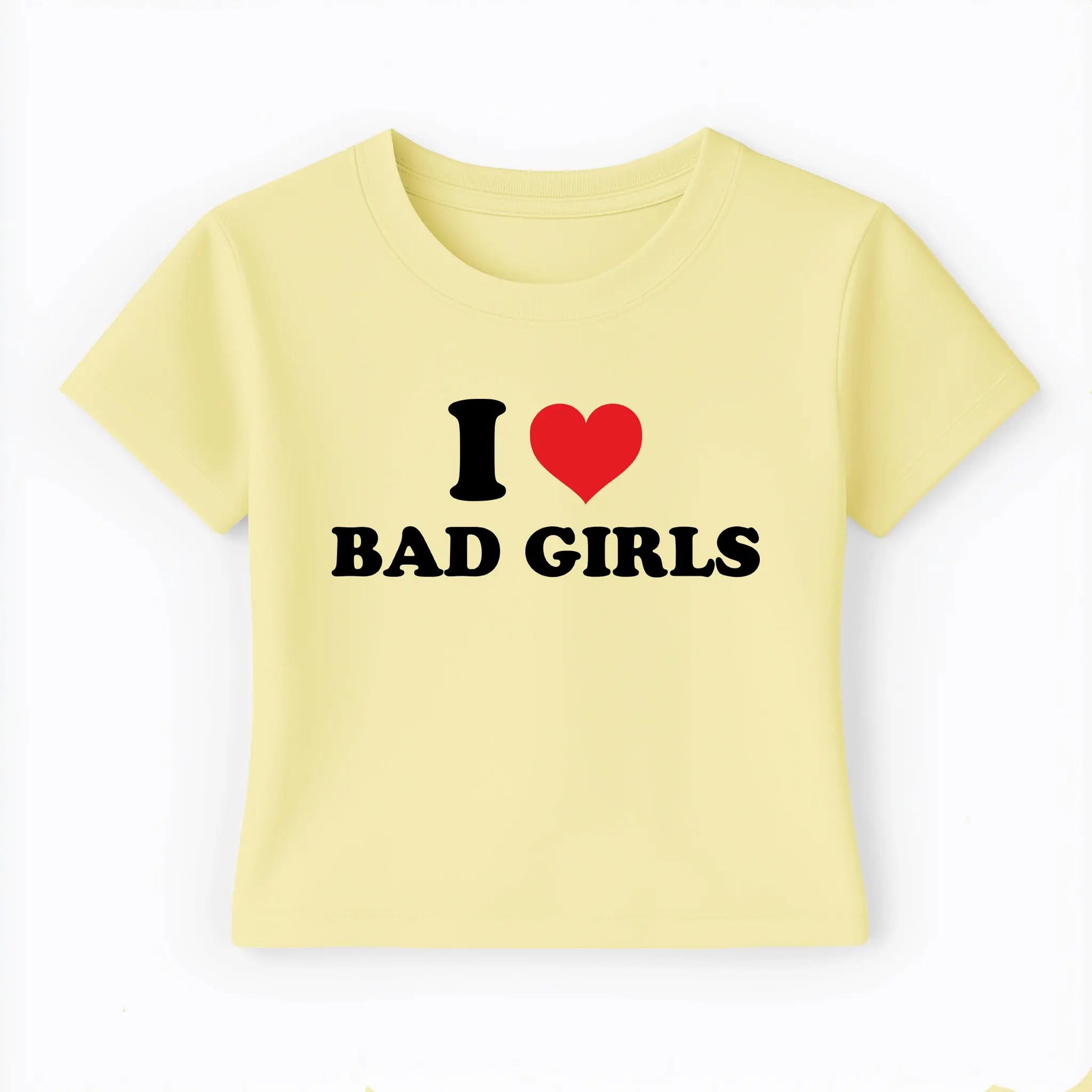 I love bad girls Baby Tee Lolita Sinz Mein Shop