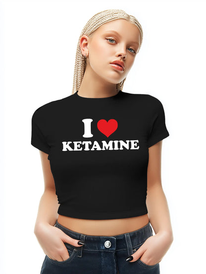 I love ketamine Baby Tee Lolita Sinz Mein Shop