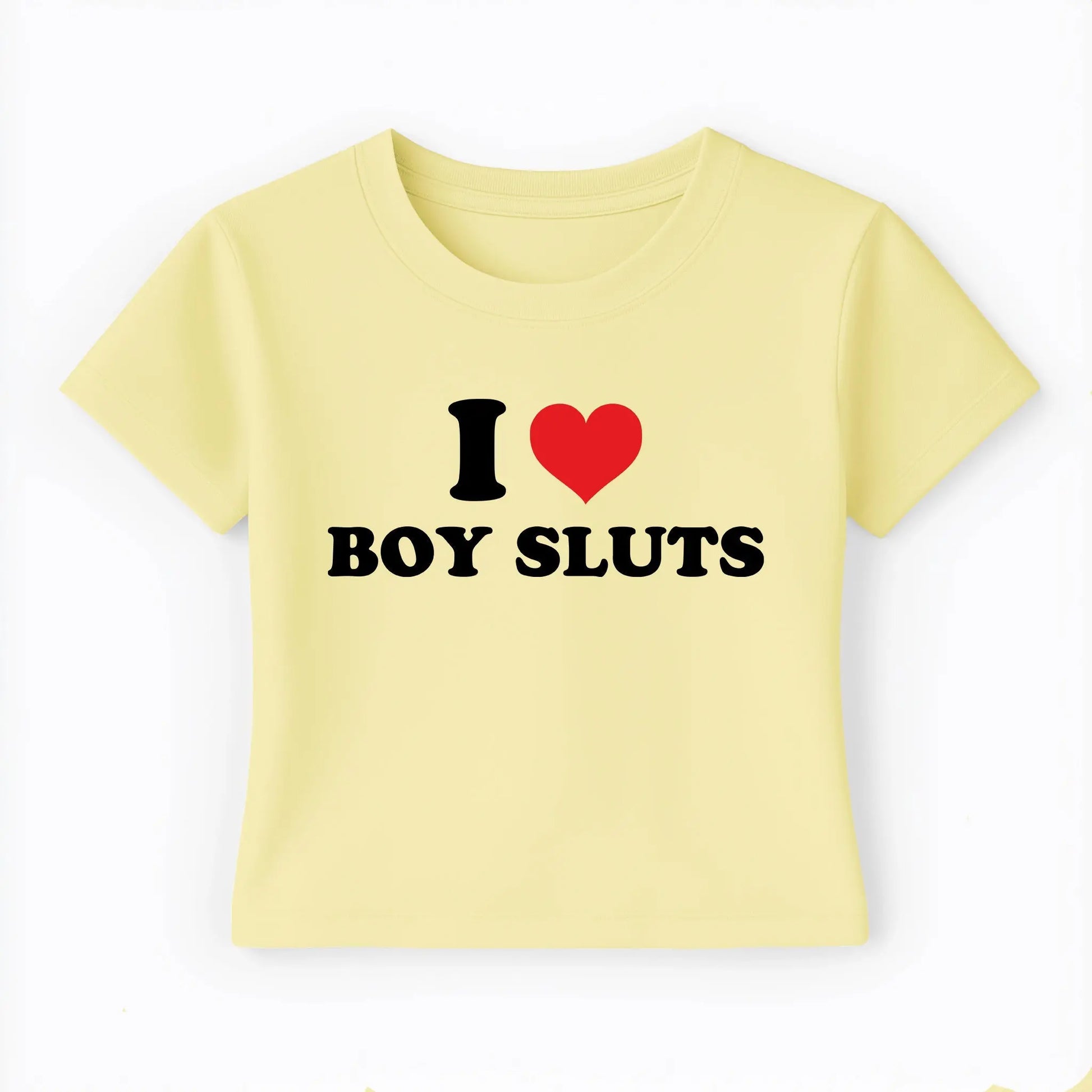 I love boy sluts Baby Tee Lolita Sinz Mein Shop