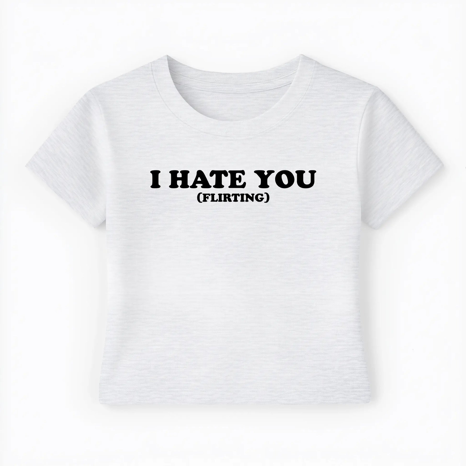 I hate you (flirting) Baby Tee - Lolita Sinz