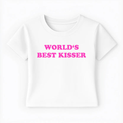 world's best kisser Baby Tee Lolita Sinz Mein Shop