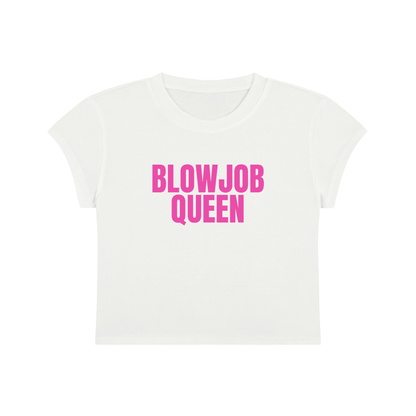 Blowjob Queen Cropped T-Shirt