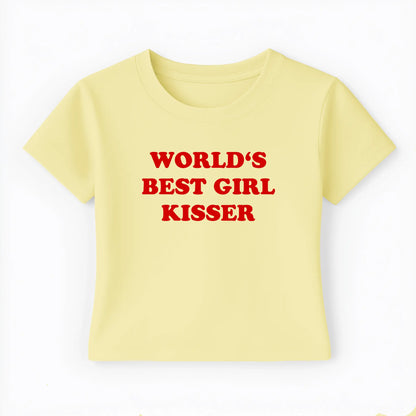 world's best girl kisser Baby Tee Lolita Sinz Mein Shop