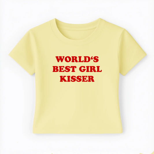 world's best girl kisser Baby Tee Lolita Sinz Mein Shop