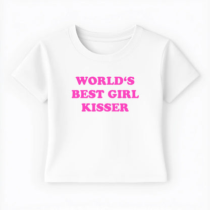 world's best girl kisser Baby Tee Lolita Sinz Mein Shop
