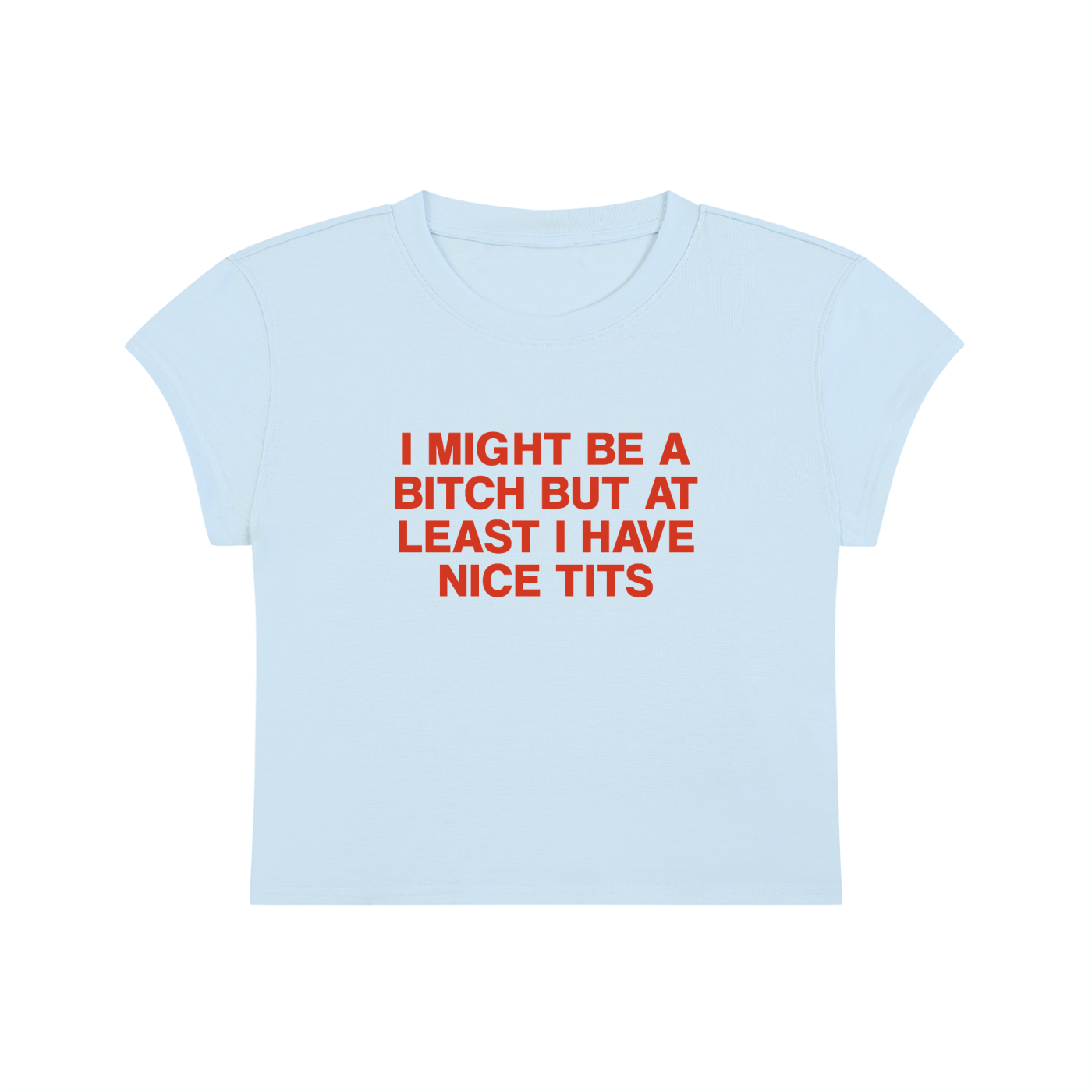 I Might Be A Bitch But At Least I'm Good At Something Cropped T-Shirt