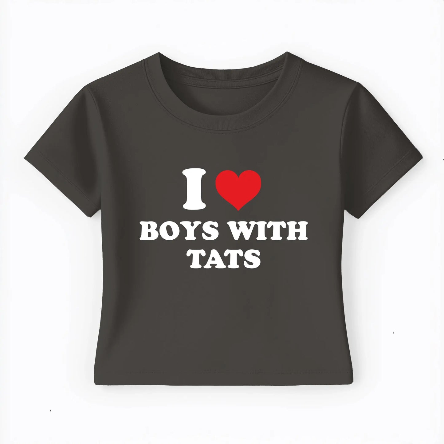 I love boys with tats Baby Tee Lolita Sinz Mein Shop