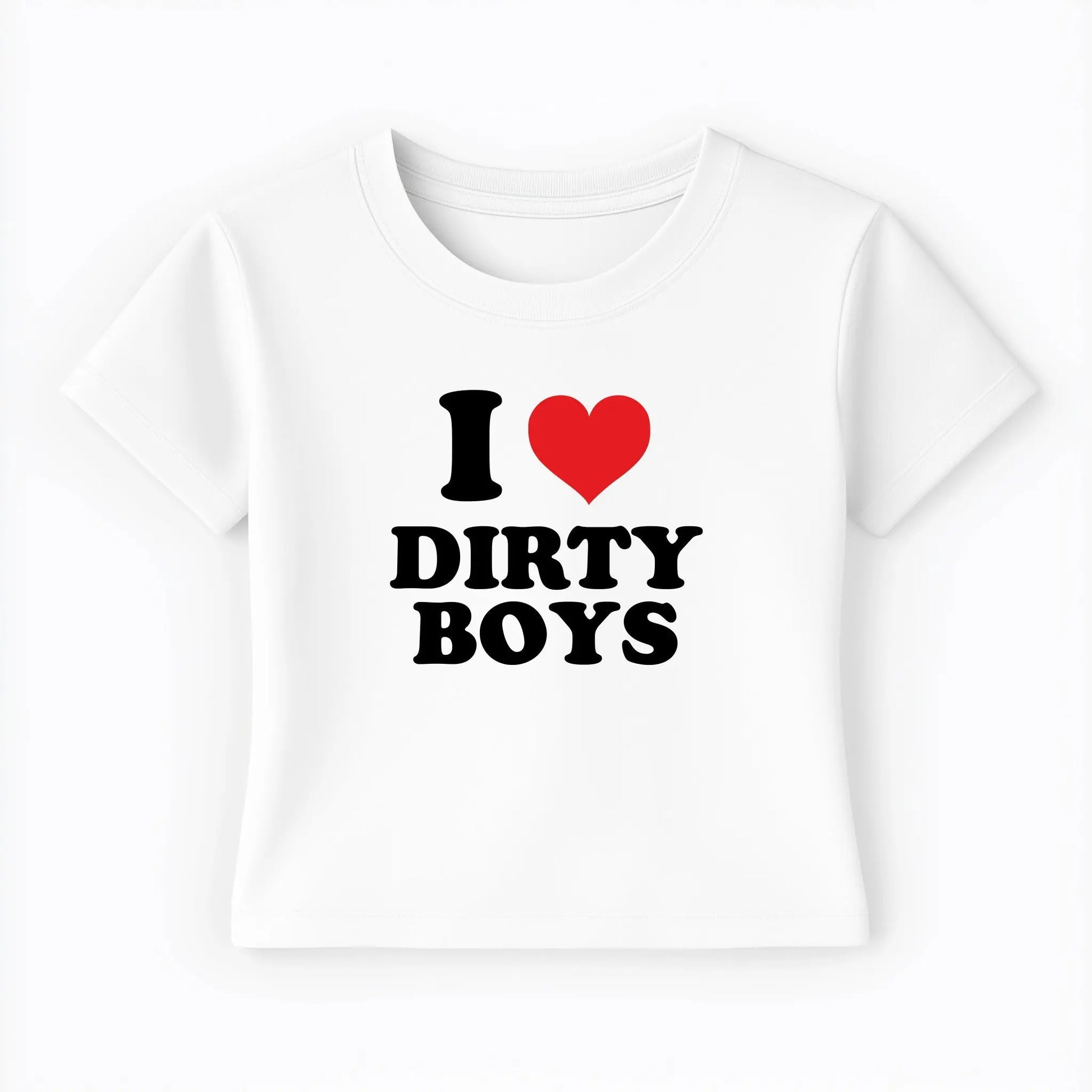 I love dirty boys Baby Tee Lolita Sinz Mein Shop