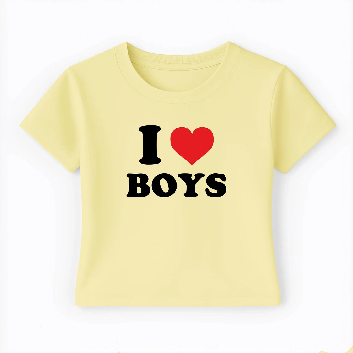 I love boys Baby Tee Lolita Sinz Mein Shop