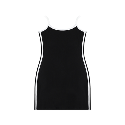 Women's Color Block Mini Dress