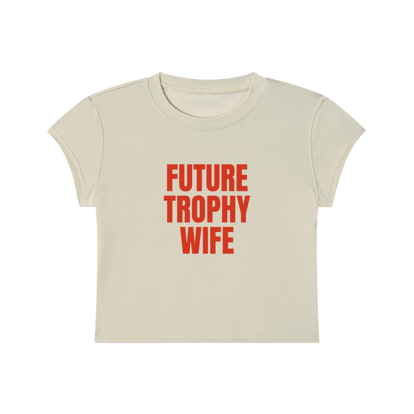 Future Trophy Wife Cropped T-Shirt