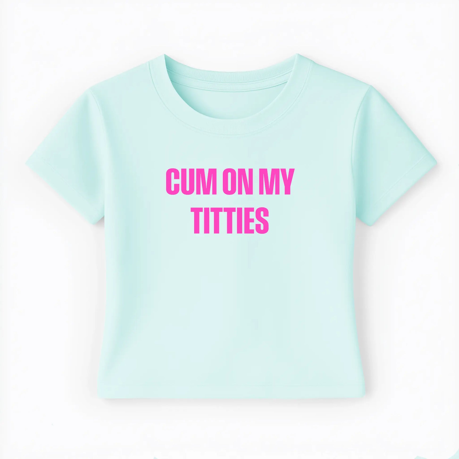 cum on my titties Baby Tee - Lolita Sinz
