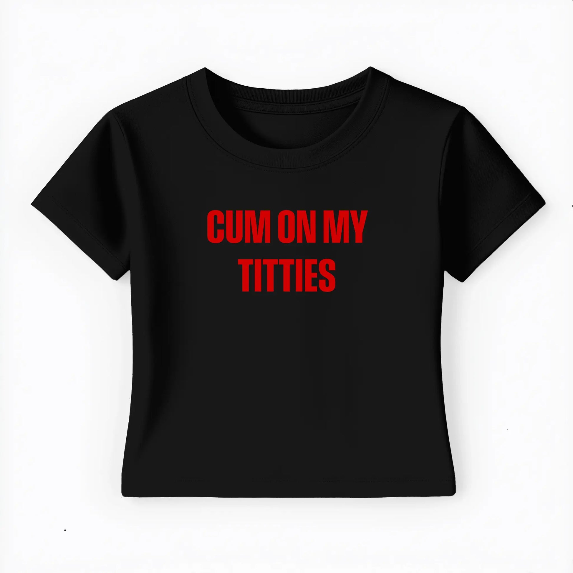 cum on my titties Baby Tee - Lolita Sinz